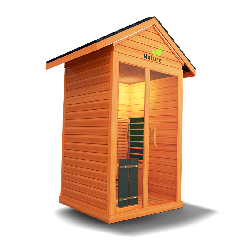 Medical Nature 5™ Outdoor Saunas - Full-Spectrum Infrared Tech