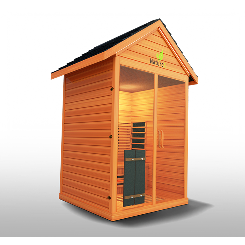 Medical Nature 6™ Outdoor Saunas - Full-Spectrum Infrared Tech