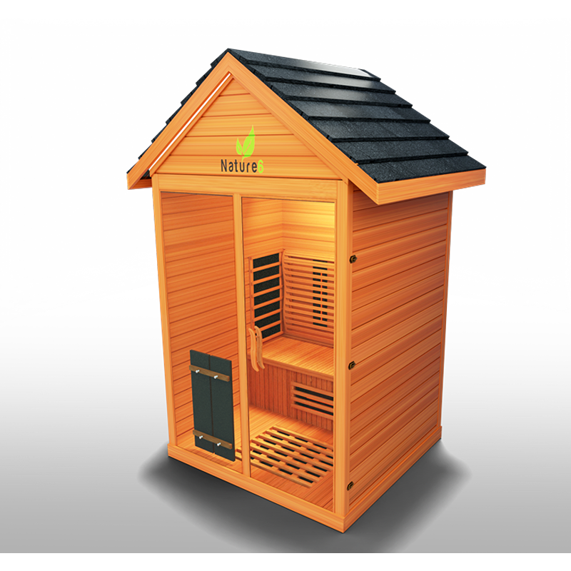 Medical Nature 6™ Outdoor Saunas - Full-Spectrum Infrared Tech