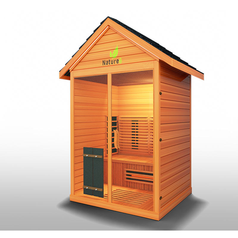 Medical Nature 6™ Outdoor Saunas - Full-Spectrum Infrared Tech