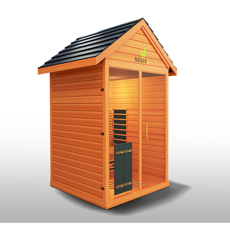 Medical Nature 6™ Outdoor Saunas - Full-Spectrum Infrared Tech