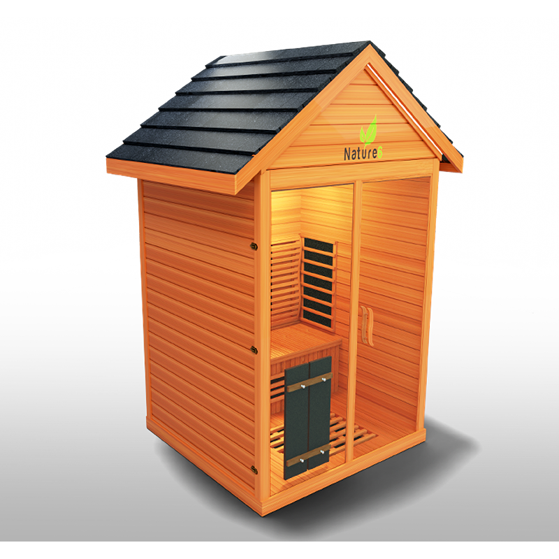 Medical Nature 6™ Outdoor Saunas - Full-Spectrum Infrared Tech