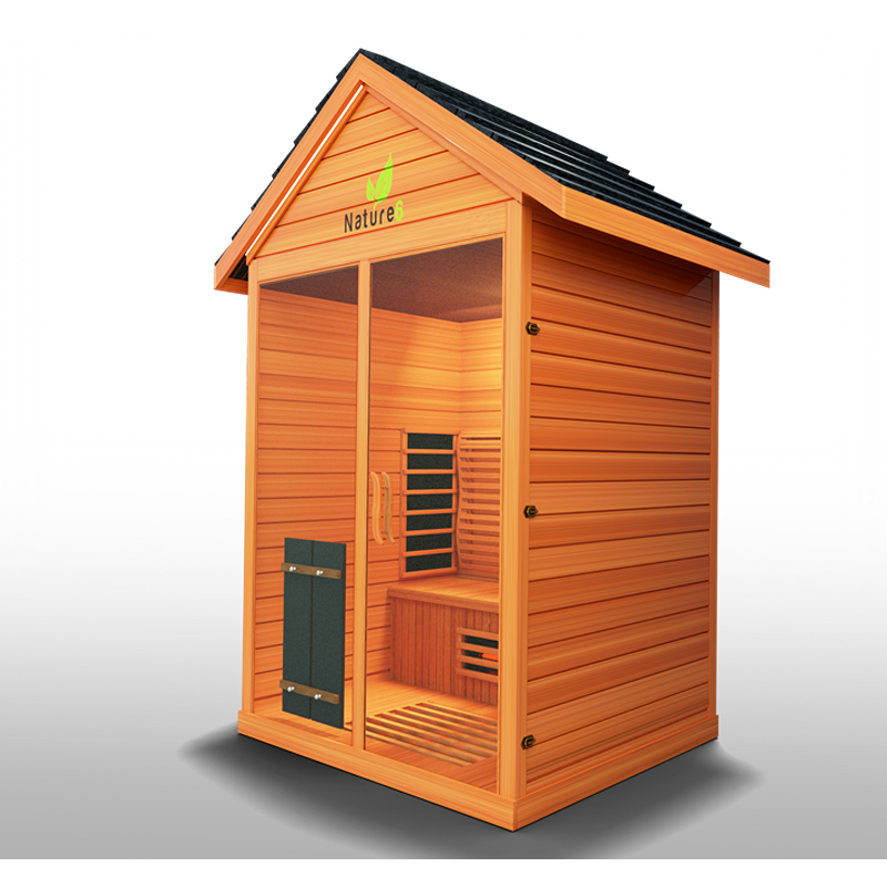 Medical Nature 6™ Outdoor Saunas - Full-Spectrum Infrared Tech