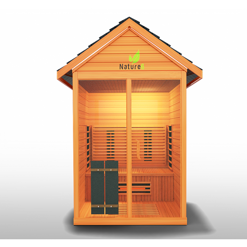 Medical Nature 6™ Outdoor Saunas - Full-Spectrum Infrared Tech