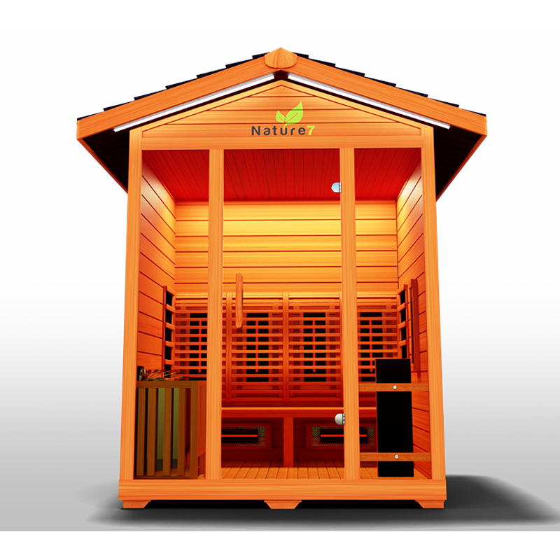 Medical Nature 7™ Outdoor Hybrid Sauna V2