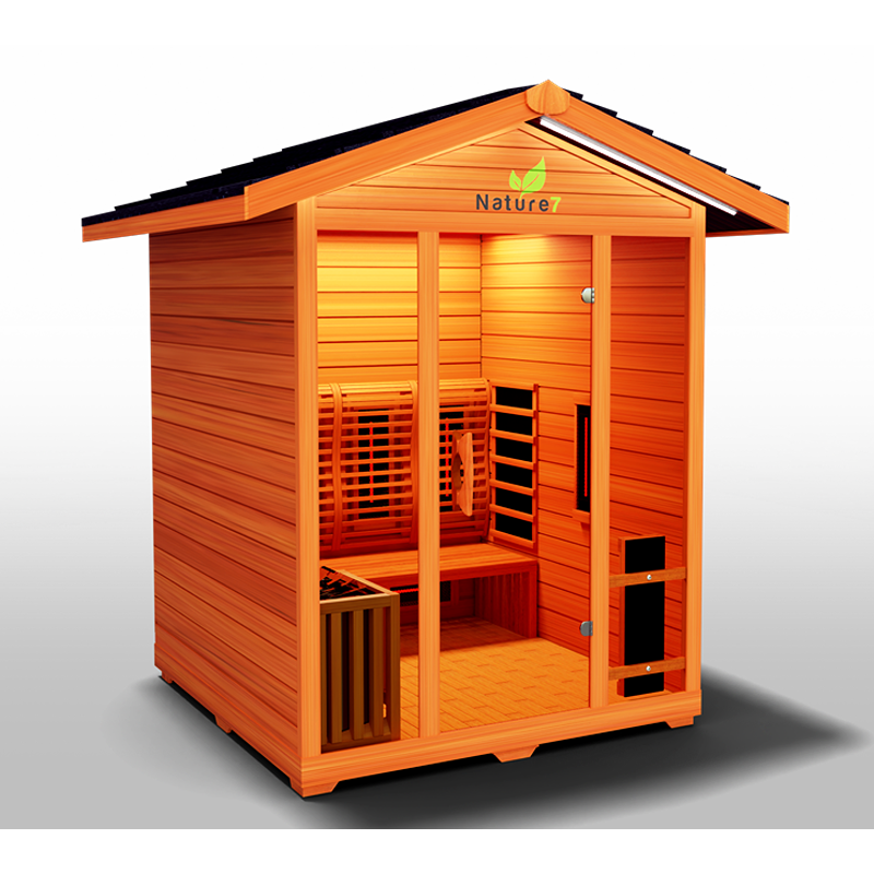 Medical Nature 7™ Outdoor Hybrid Sauna V2