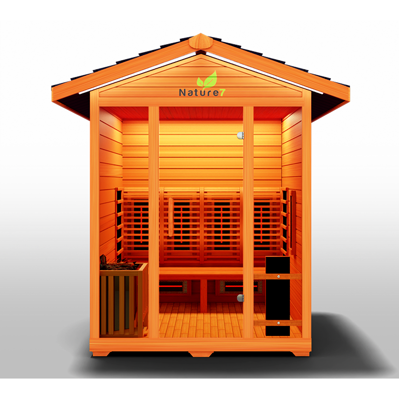 Medical Nature 7™ Outdoor Hybrid Sauna V2