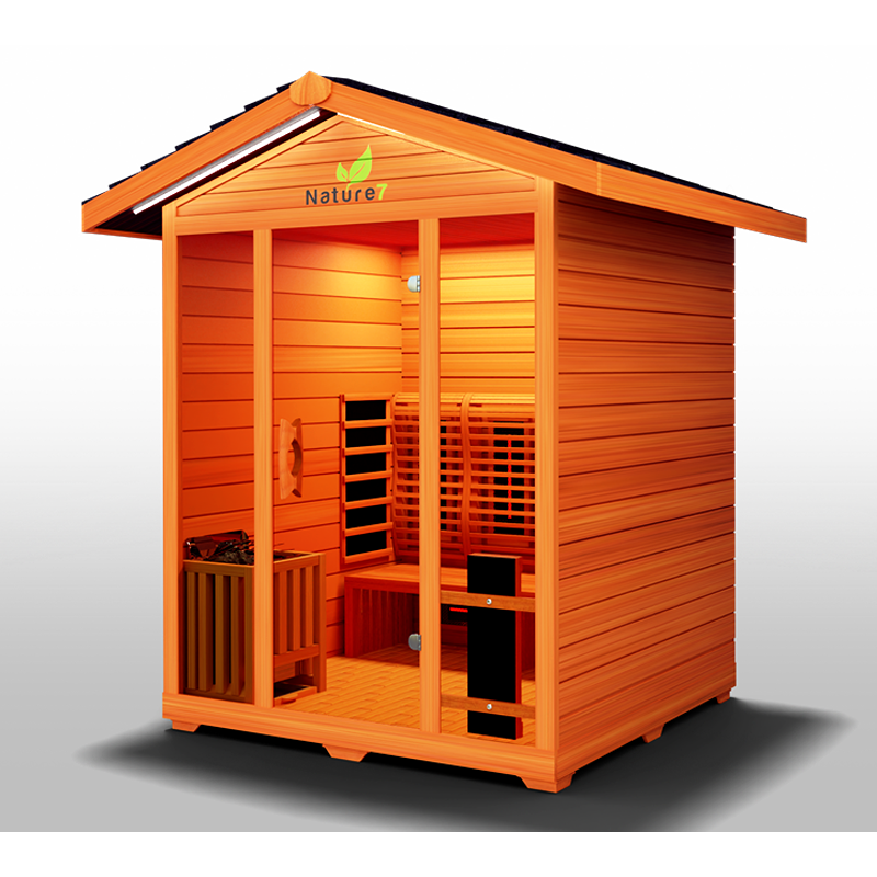 Medical Nature 7™ Outdoor Hybrid Sauna V2