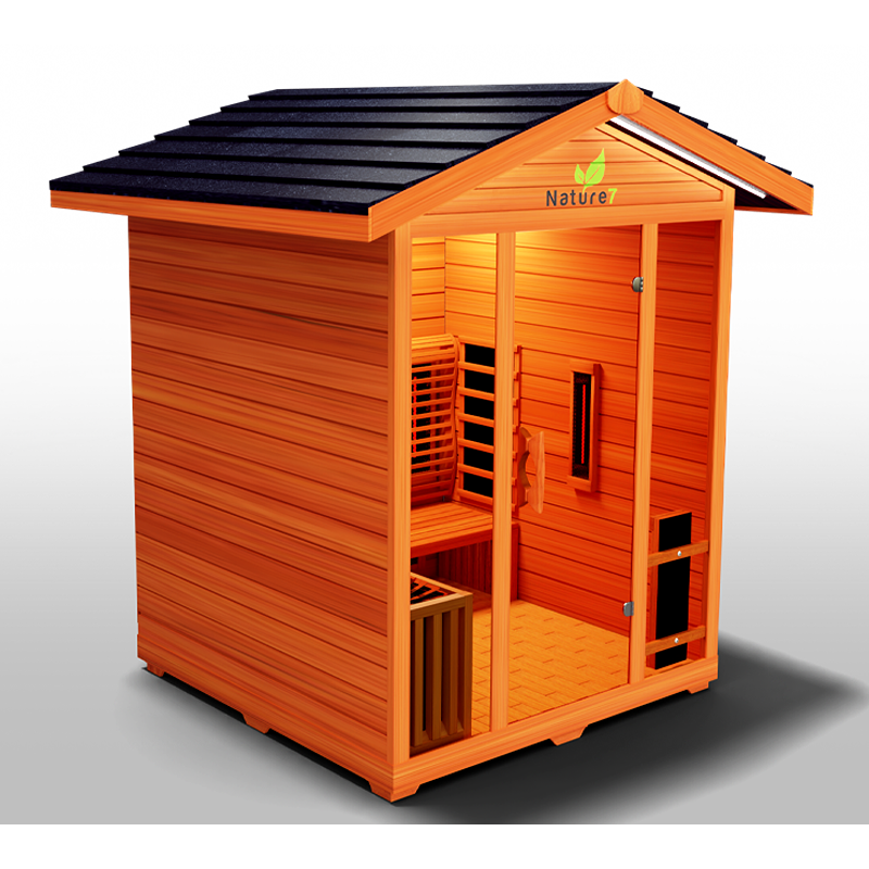 Medical Nature 7™ Outdoor Hybrid Sauna V2