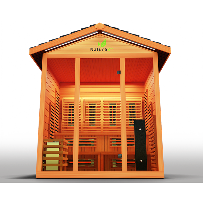 Medical Nature 8 Plus™ Outdoor Hybrid Sauna V2