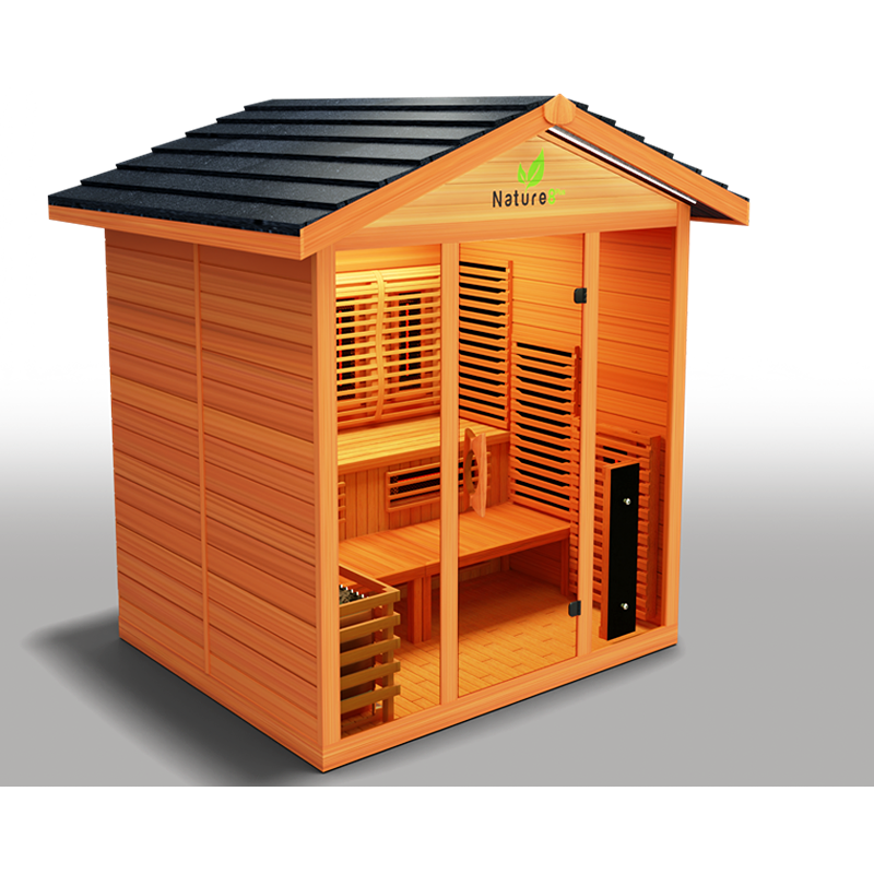 Medical Nature 8 Plus™ Outdoor Hybrid Sauna V2