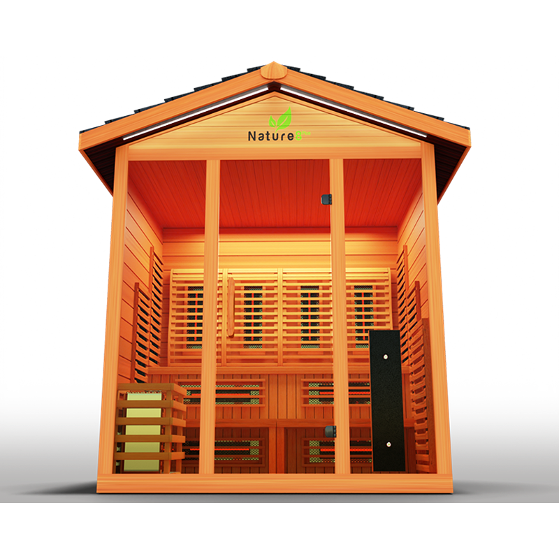 Medical Nature 8 Plus™ Outdoor Hybrid Sauna V2