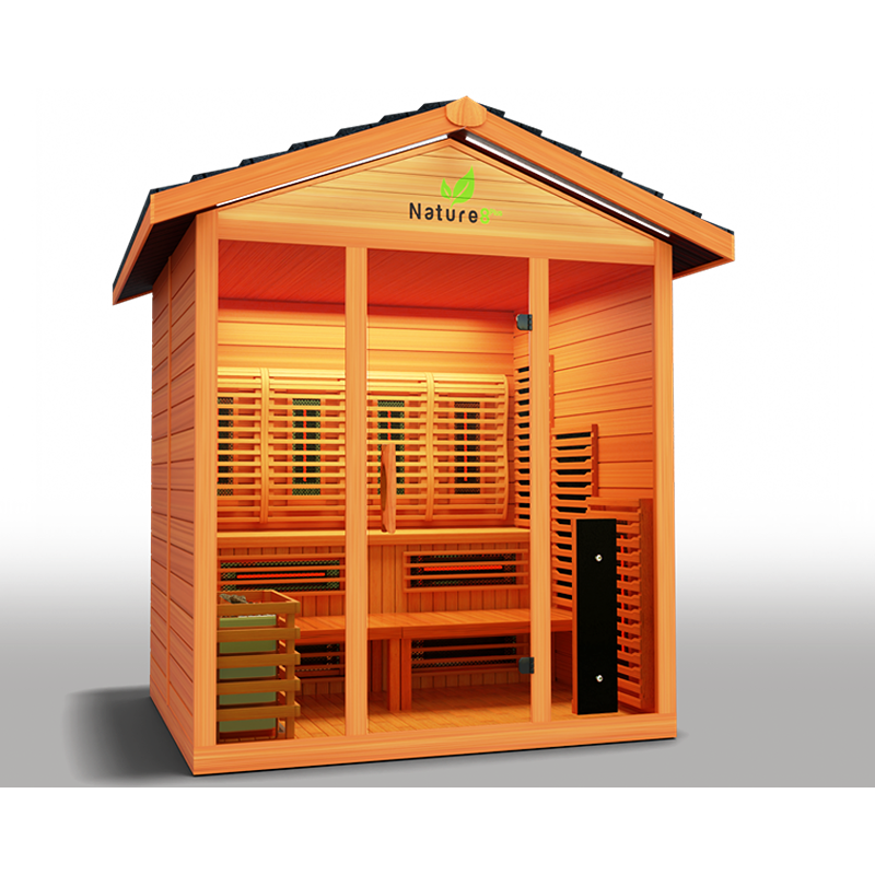 Medical Nature 8 Plus™ Outdoor Hybrid Sauna V2