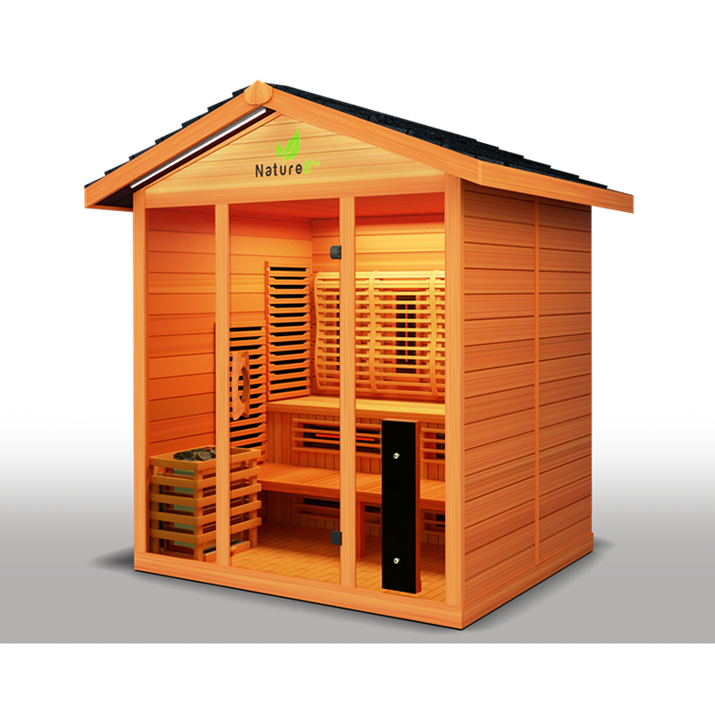 Medical Nature 8 Plus™ Outdoor Hybrid Sauna V2