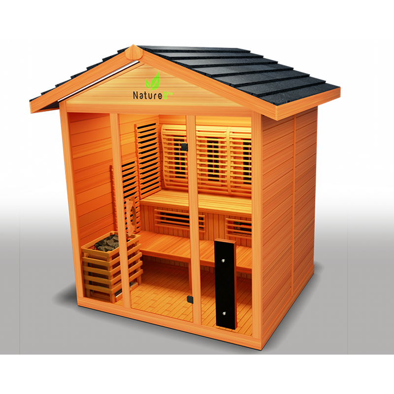 Medical Nature 8 Plus™ Outdoor Hybrid Sauna V2