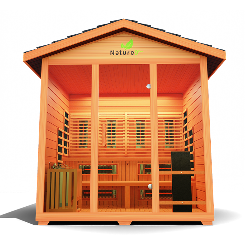 Medical Nature 9 Plus™ Outdoor Hybrid Sauna