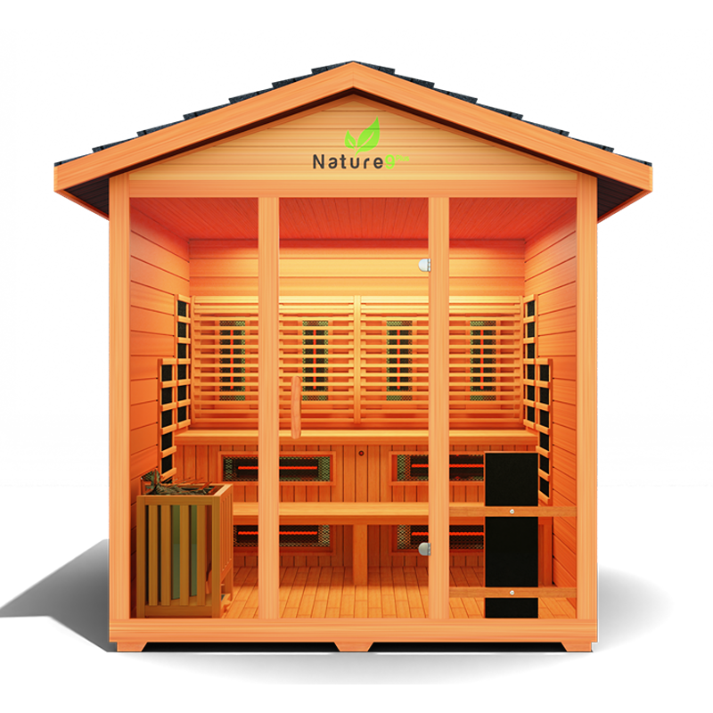 Medical Nature 9 Plus™ Outdoor Hybrid Sauna