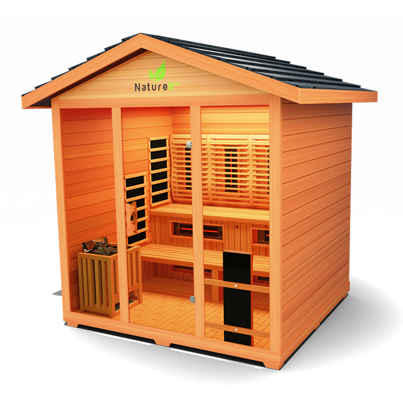 Medical Nature 9 Plus™ Outdoor Hybrid Sauna