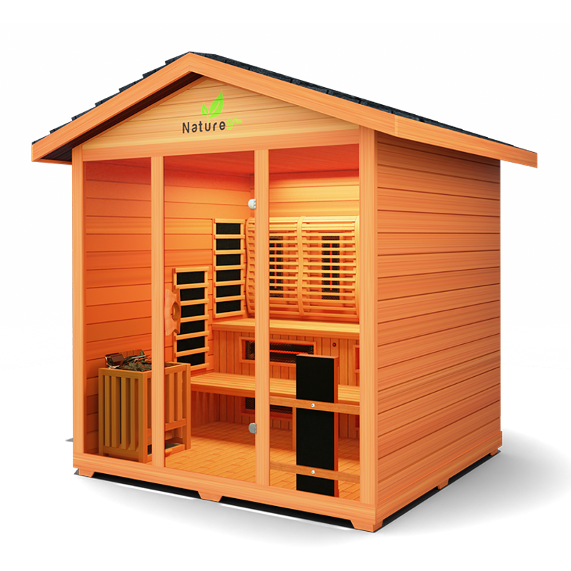 Medical Nature 9 Plus™ Outdoor Hybrid Sauna