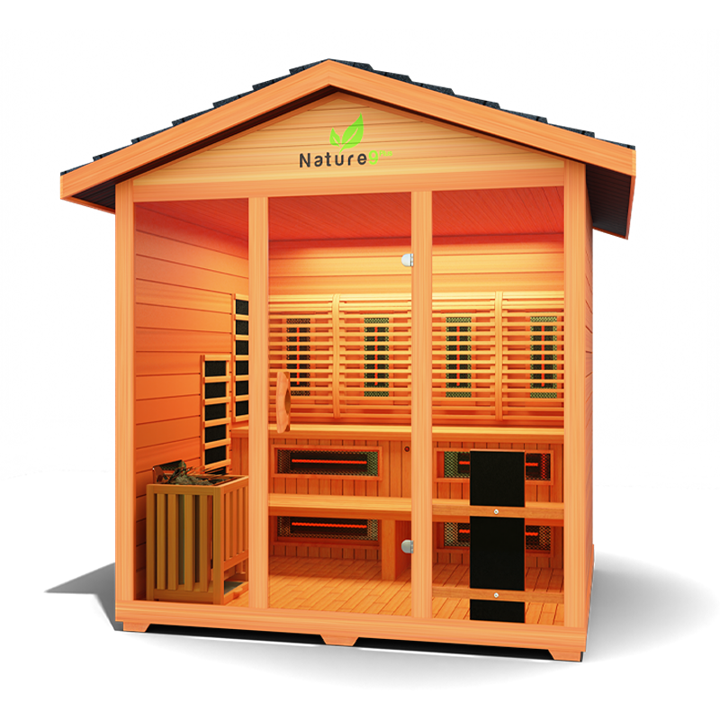 Medical Nature 9 Plus™ Outdoor Hybrid Sauna