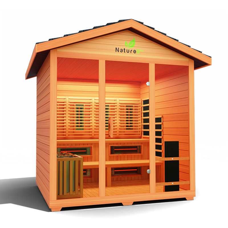 Medical Nature 9 Plus™ Outdoor Hybrid Sauna