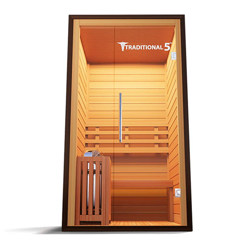 Medical Traditional 5™ Sauna V2a - For Respiratory Relief Benefit & Relaxation