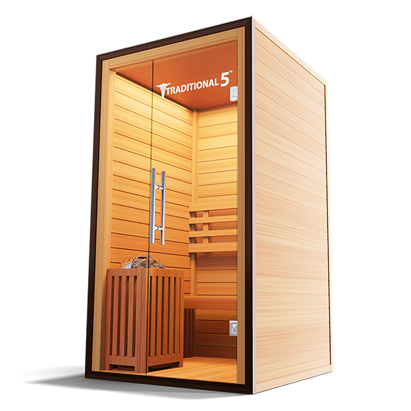 Medical Traditional 5™ Sauna V2a - For Respiratory Relief Benefit & Relaxation