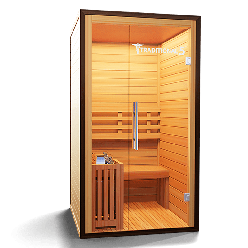 Medical Traditional 5™ Sauna V2a - For Respiratory Relief Benefit & Relaxation