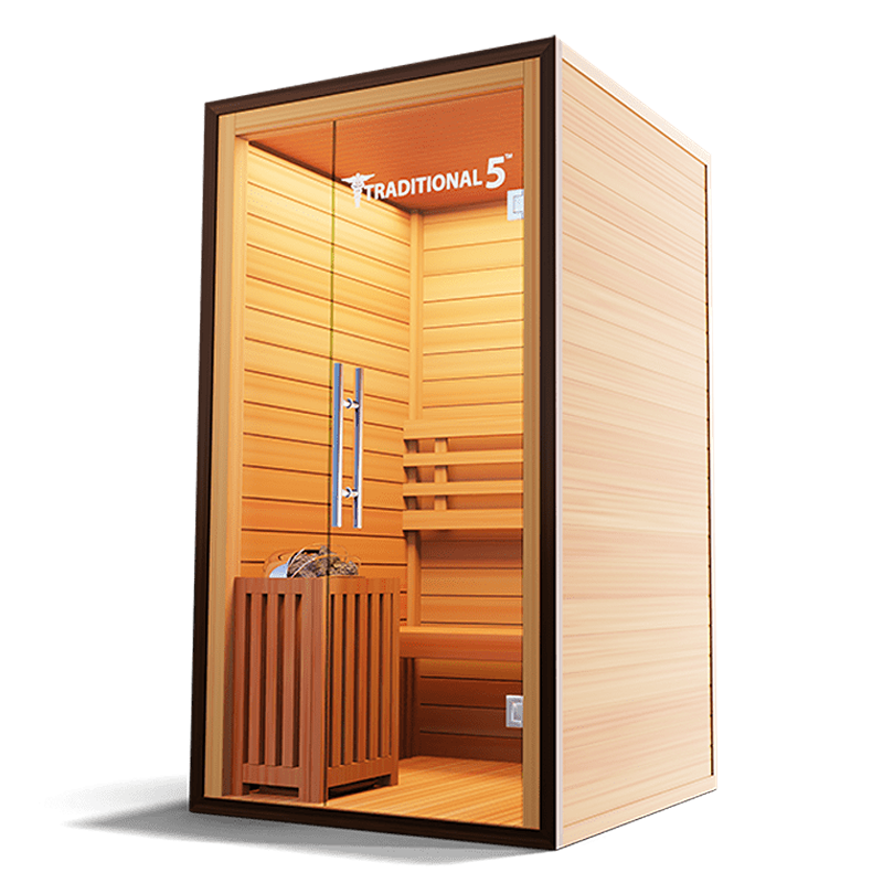 Medical Traditional 5™ Sauna V2a - For Respiratory Relief Benefit & Relaxation