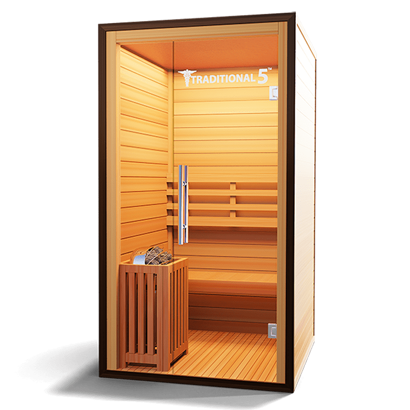 Medical Traditional 5™ Sauna V2a - For Respiratory Relief Benefit & Relaxation