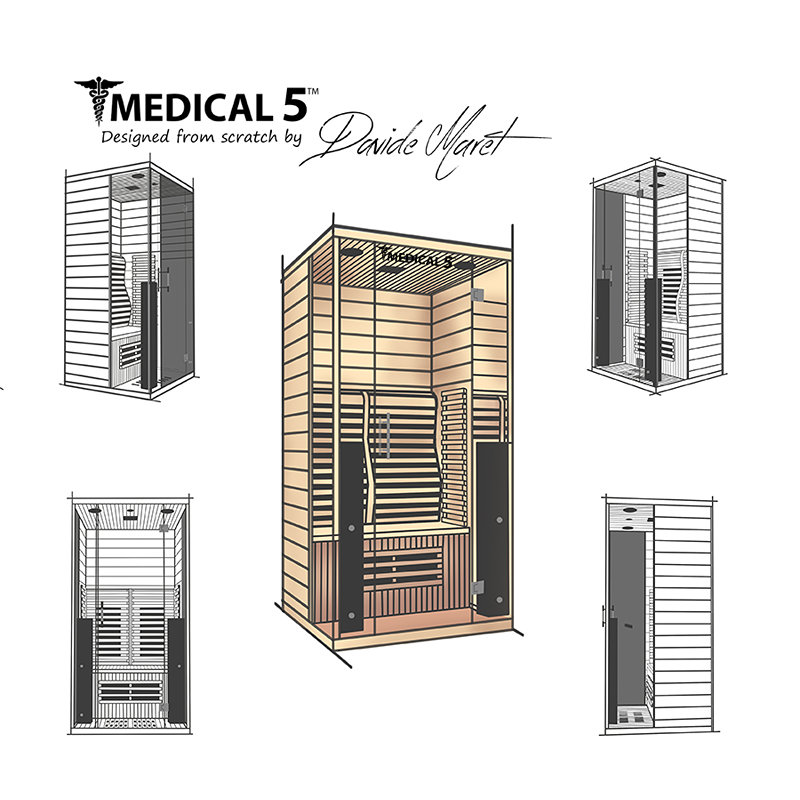 Medical 5™ Sauna - Ultra Full Spectrum