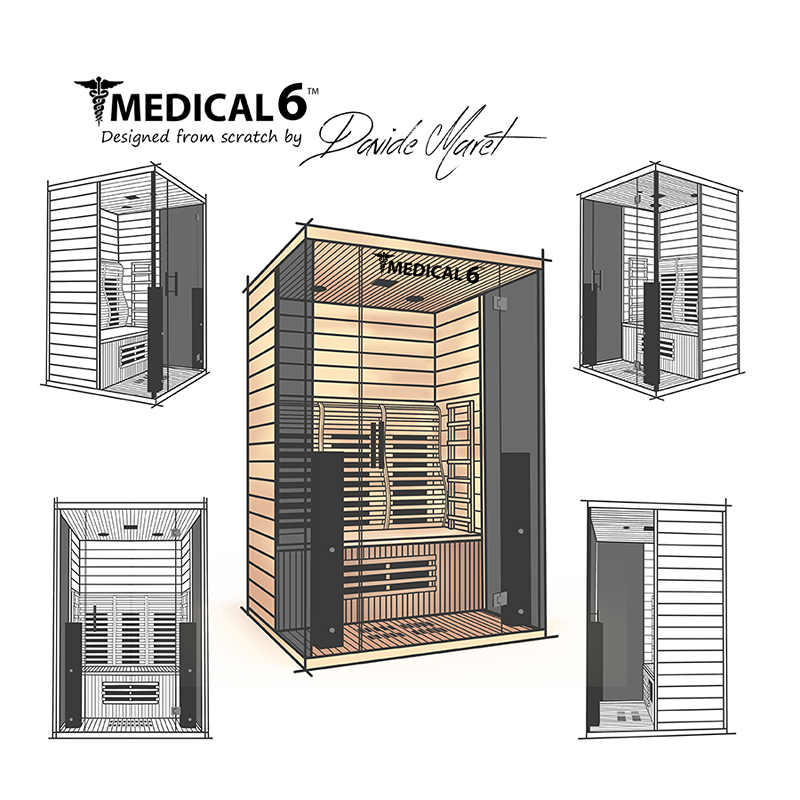 Medical 6™ Sauna - Ultra Full Spectrum