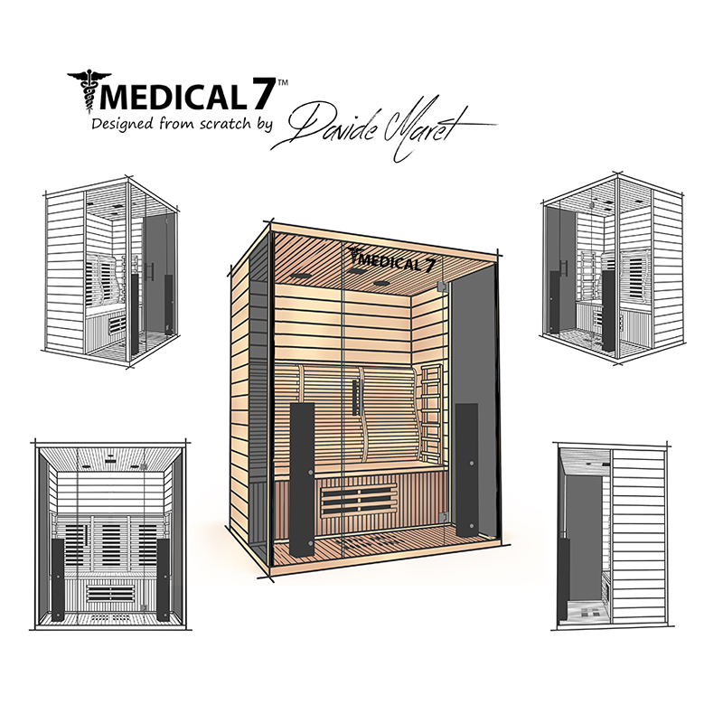 Medical 7™ Sauna - Ultra Full Spectrum