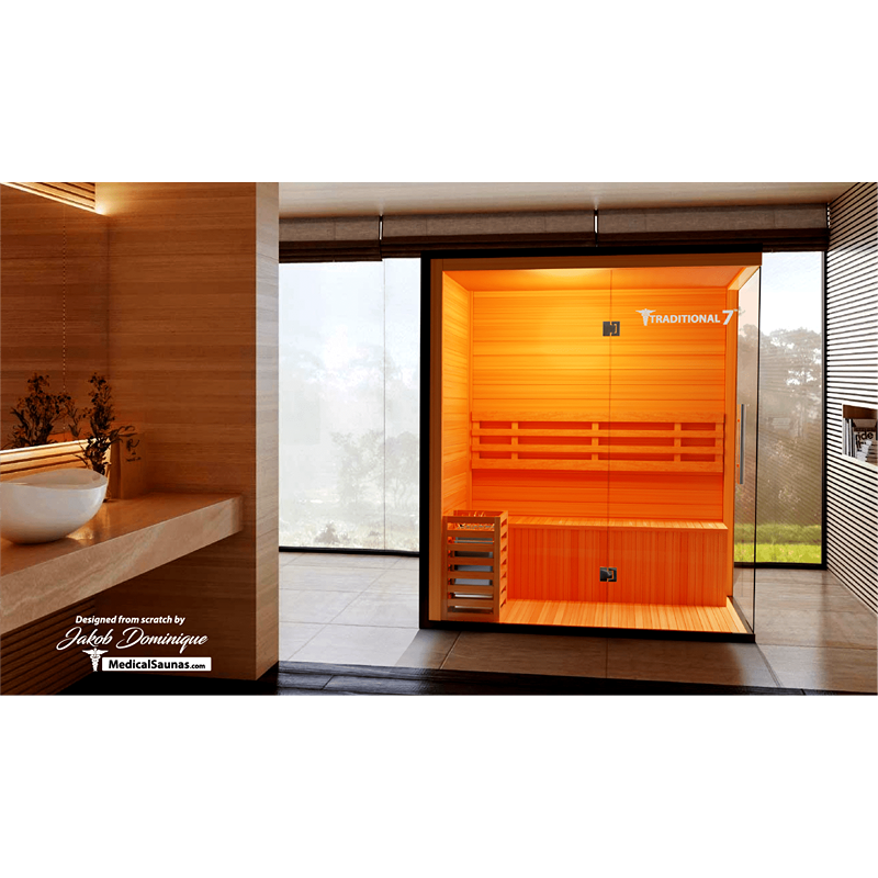 Medical Traditional 7™ v2a Sauna - Ultimate Stress Relief