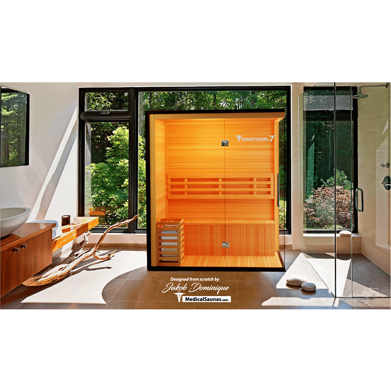 Medical Traditional 7™ v2a Sauna - Ultimate Stress Relief