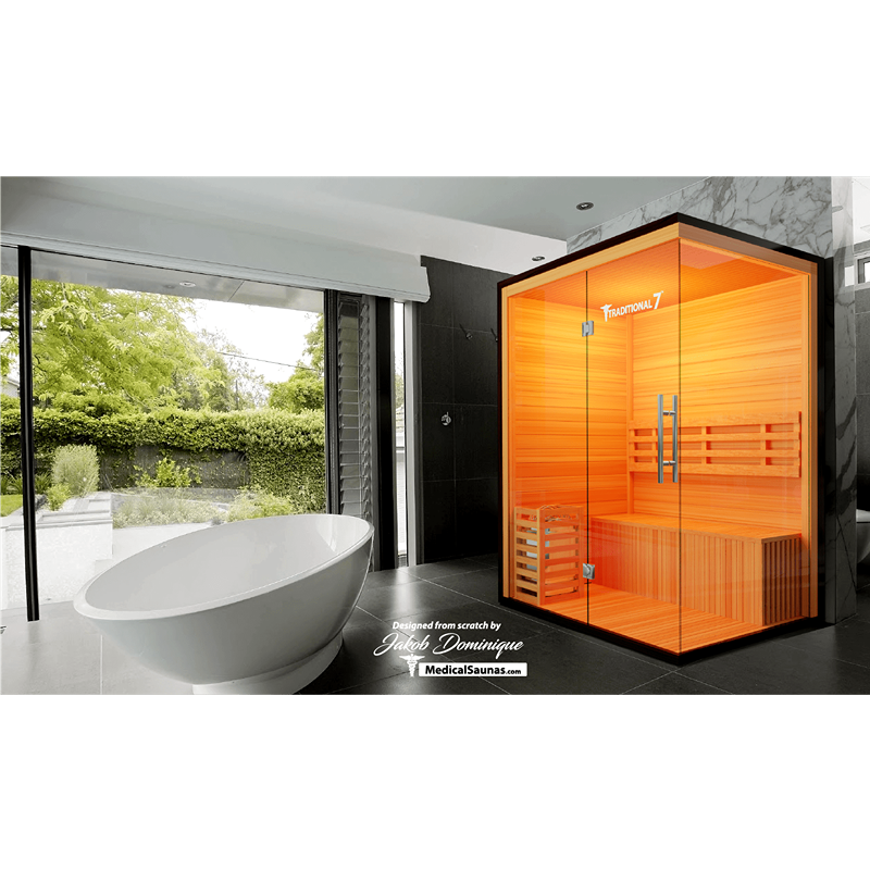 Medical Traditional 7™ v2a Sauna - Ultimate Stress Relief